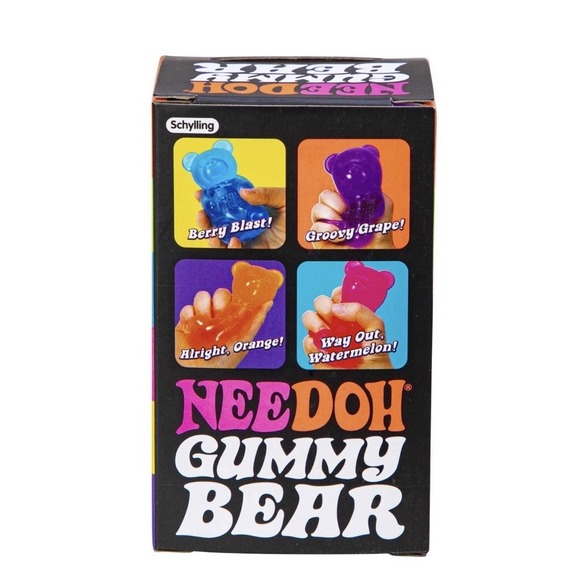 PURPLE- Viral Nee Doh Gummy Bear Stress Toy Fidget Squeeze Tik Tok 🚨 AUTHENTIC - Picture 2 of 2